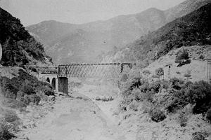 ALGERIE DE 1930 BLIDA GORGES DE LA CHIFFA